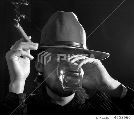 Bearded man with cigar Bearded man with cigar 4258960