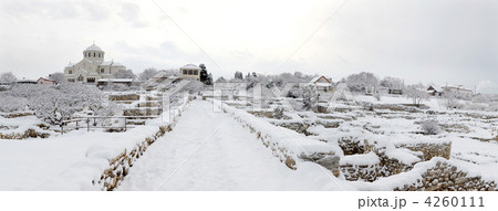 Panoramic view from the Cathedral in winter, Sevastopol, Ukraine Panoramic view from the Cathedral in winter, Sevastopol, Ukraine 4260111