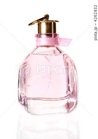 Perfume bottle on the white 4262832