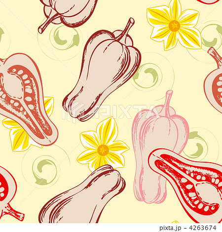 seamless pattern with red hot pepper seamless pattern with red hot pepper 4263674