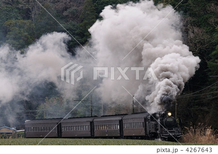 冬の蒸気機関車 冬の蒸気機関車 4267643