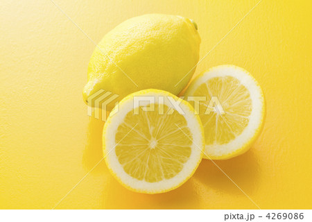 レモンと黄色背景 レモンと黄色背景 4269086