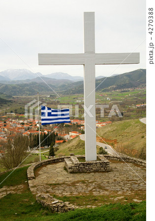 Memorial site of the massacre in Kalavryta, Peloponnesse, Greece 4270388