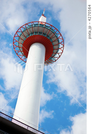 Observation tower in Kyoto, located in front of the main railway Observation tower in Kyoto, located in front of the main railway 4270564