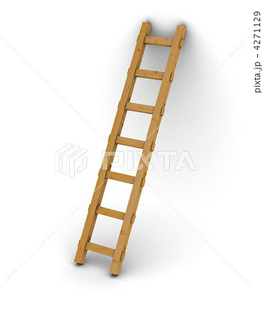 ハシゴ はしご 梯子のイラスト素材 4271129 Pixta