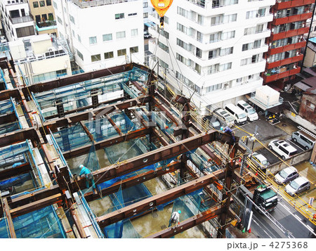 鉄骨建て方 4275368