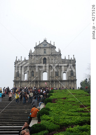 マカオ　聖ポール天主堂跡 4275526
