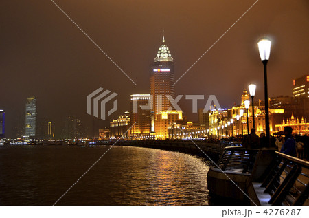 外灘ビル群 夜景 外灘ビル群 夜景 4276287