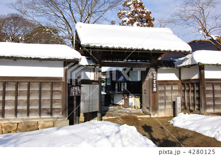 彦根城玄宮園・雪景色 彦根城玄宮園・雪景色 4280125