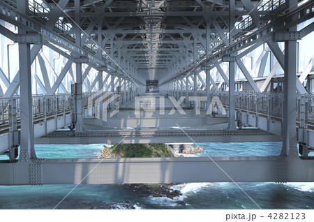 大鳴門橋内部1 大鳴門橋内部1 4282123