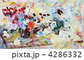 Painting, the big bouquet of flowers 4286332