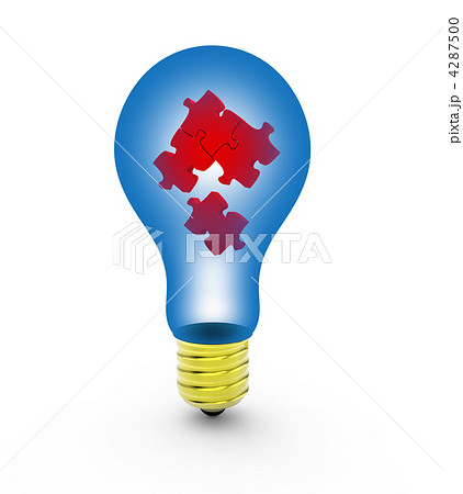 Puzzle in   lamp bulb 4287500