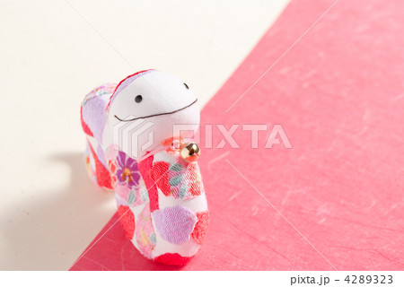 手づくりへびさんの年賀状素材 手づくりへびさんの年賀状素材 4289323