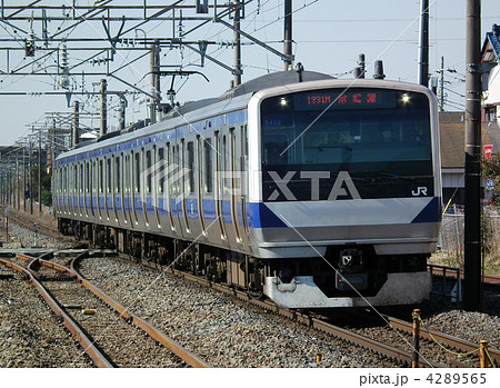 常磐線快速　E531系　神立駅 4289565