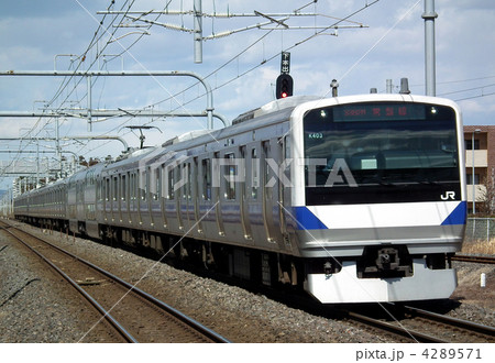 常磐線快速 E531系 ひたち野うしく駅 常磐線快速 E531系 ひたち野うしく駅 4289571