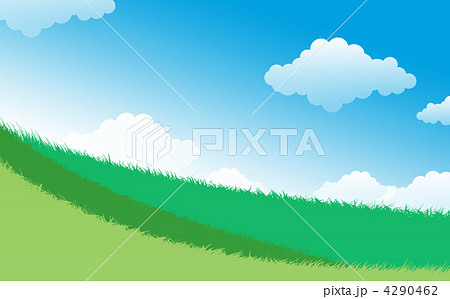 草むら 草地 草原のイラスト素材 草むら 草地 草原のイラスト素材