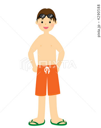 水着の男性 水着の男性 4290588