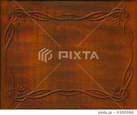 Old frame with rust background 4300366