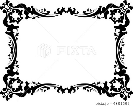 Elegant Decorative Frame のイラスト素材