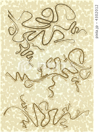set of 3 decorative branches on shabby background set of 3 decorative branches on shabby background 4302012