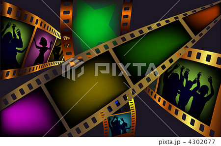 Curved photographic film. 4302077