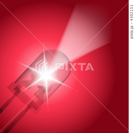 Design with red led. Design with red led. 4302151