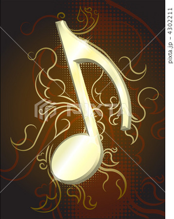 Music note for your design. 4302211