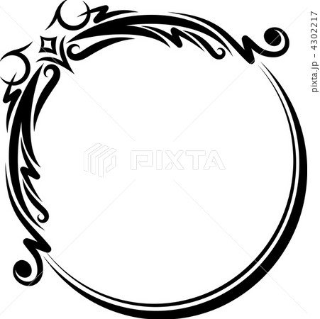 Vintage oval frame 4302217