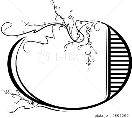 Vintage oval frame 4302266
