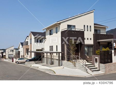 新しい住宅街 4304796