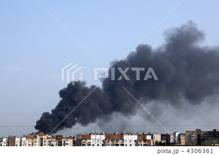 fire in the city 4306361