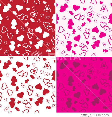 Seamless Love Background Set Seamless Love Background Set 4307729