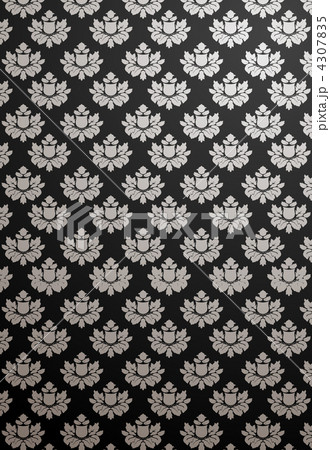 Vertical black and silver glamour pattern 4307835