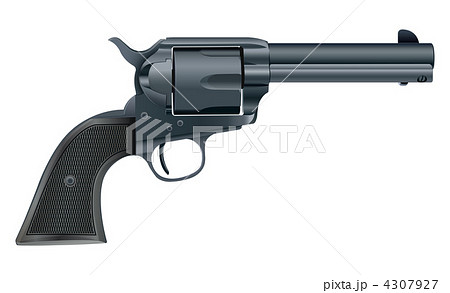 Vector illustration of a gun on white background 4307927