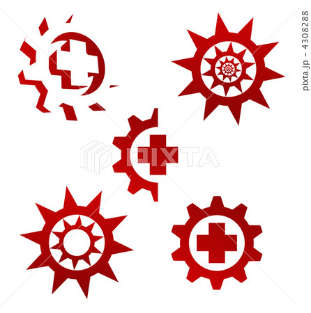 Set of vector elements for logo design Set of vector elements for logo design 4308288