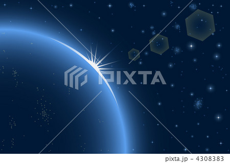 Vector illustration of space 4308383