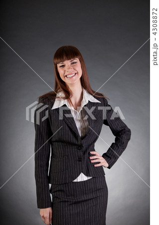 Laughing business woman 4308872