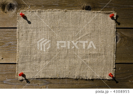 Textile Patch On Wooden Wall Textile Patch On Wooden Wall 4308955