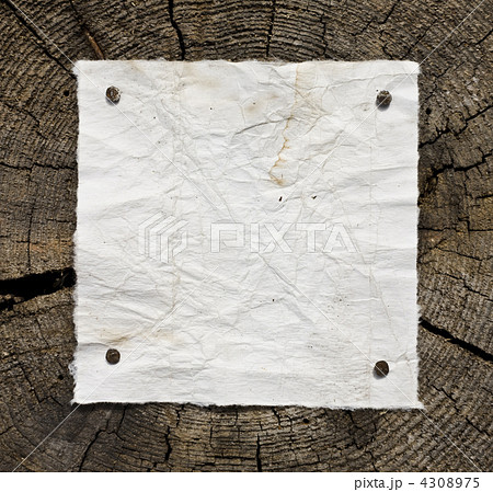 Old Paper On Wooden Background Old Paper On Wooden Background 4308975
