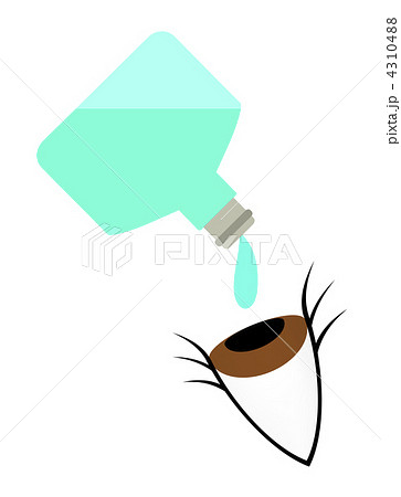 Eye drop eye drops - Stock Illustration [4310488] - PIXTA