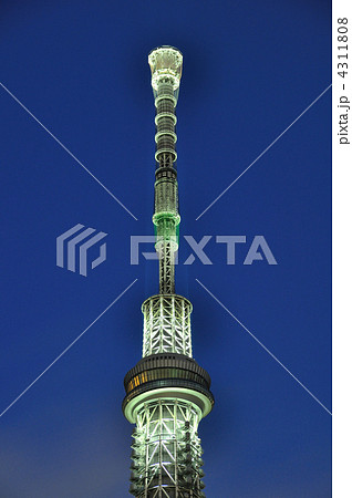 スカイツリーのライトアップ 4311808
