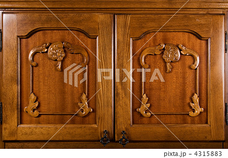 Close-up of wooden doors Close-up of wooden doors 4315883