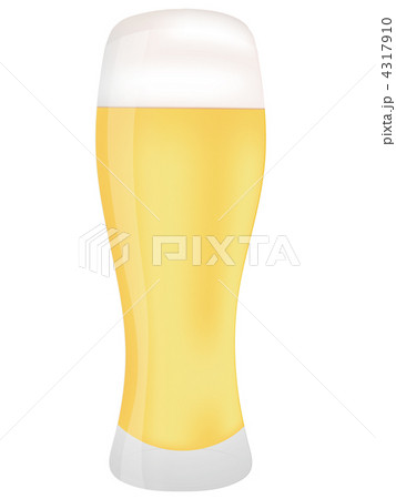 glass of beer on a white background 4317910