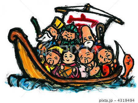 七福神の宝船 4319494