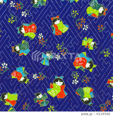 千代紙　日本人形 4319500