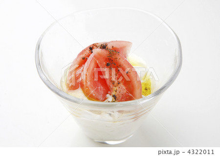 豆腐とトマトのオリーブオイル和え 4322011