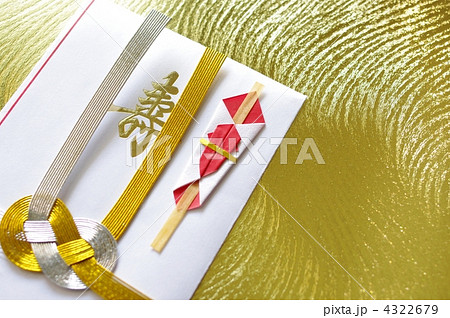 ご祝儀袋 金背景 ご祝儀袋 金背景 4322679