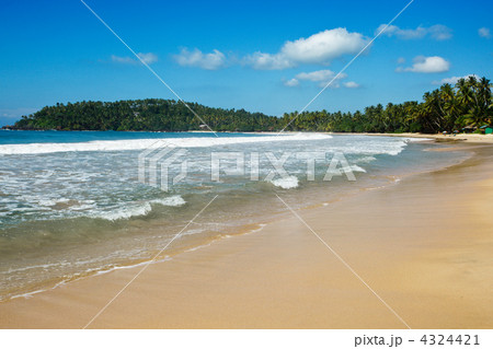 Idyllic beach. Sri Lanka Idyllic beach. Sri Lanka 4324421
