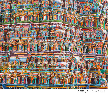 Hindu temple tower 4324507