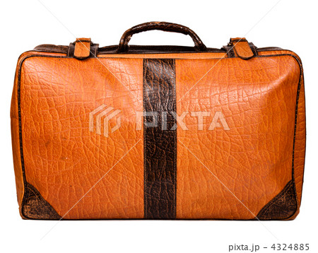 Old suitcase isolated Old suitcase isolated 4324885